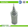 Antena de aluminio desnudo Conducotr ACSR ASTM B232 Nuthatch 1510.5AWG